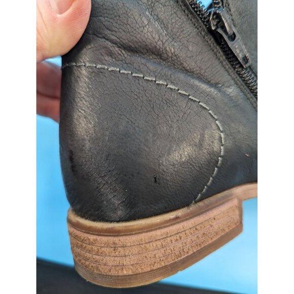Josef‎ Seibel Sienna 81 Black Washed NWOB Bootie $185 - Picture 8 of 9